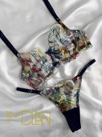عکس محصول ست فانتزی گیپور طرح مولان-کد0118