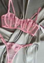  ست توری وایت لیدی صورتی کاپB-کد30